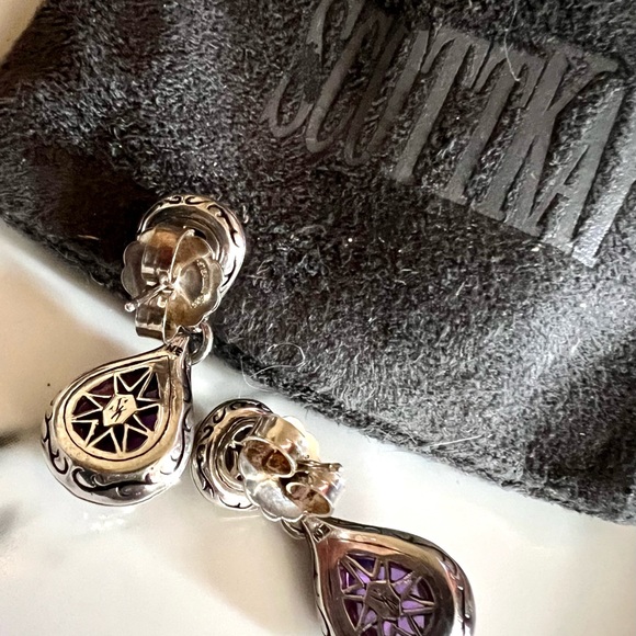 Authentic Scott Kay Earrings - Picture 2 of 4